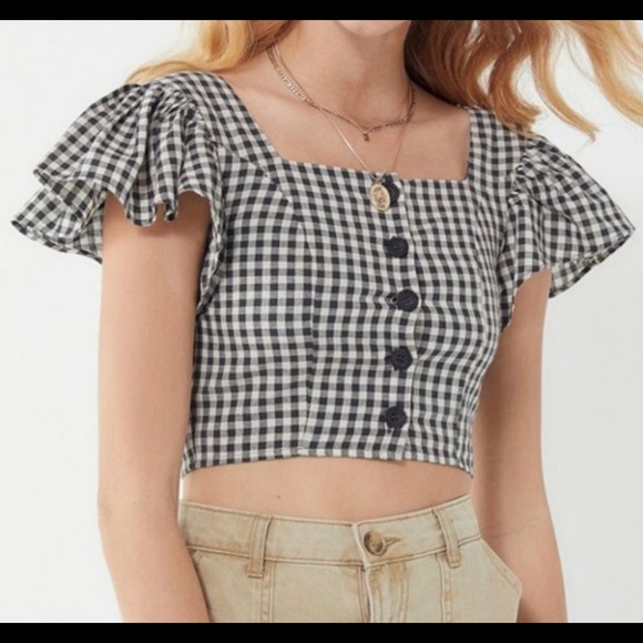 Princess Polly eyelet crop top size 6 NWOT - Picture 5 of 5